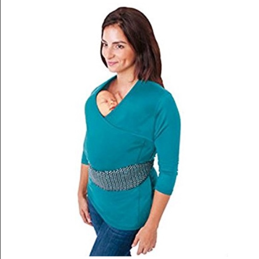 Nuroo baby wearing shirt